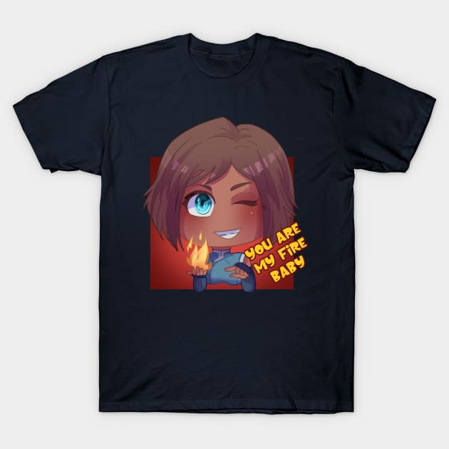 Korra Chibi T-Shirt by BerrylaBerrosa92